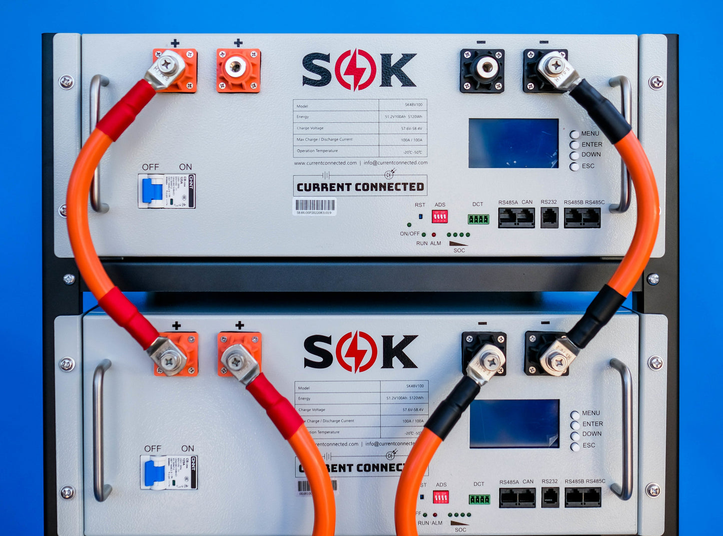 SOK 48v 25kWh Battery Kit