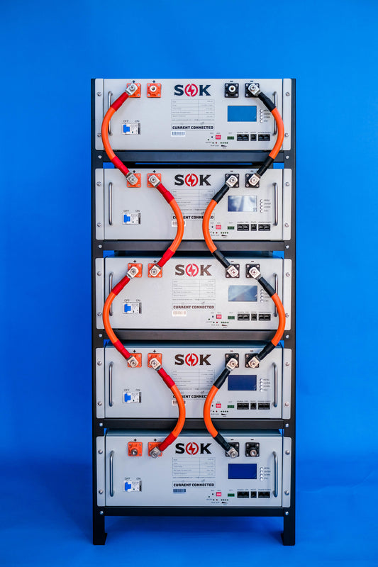 SOK 48v 25kWh Battery Kit